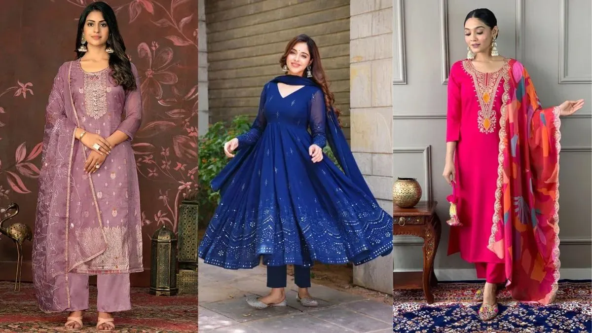 गर्मी के लिए क्यों अच्छे हैं ये ऑर्गेंजा सूट सेट