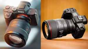 Sony और Canon कैमरा