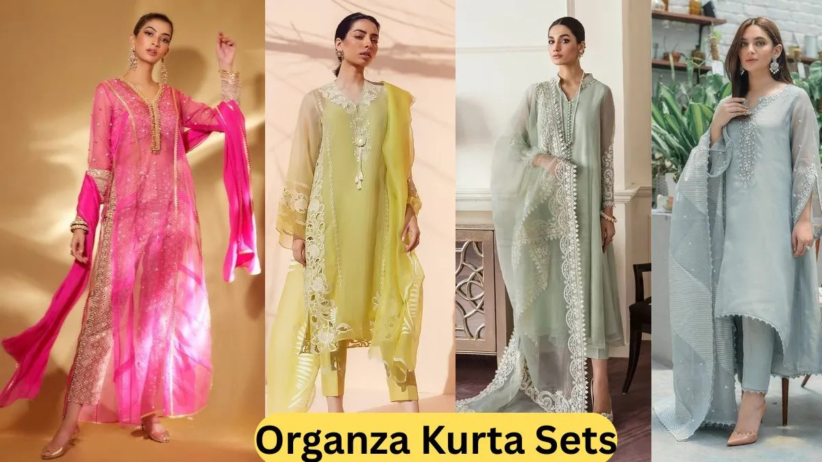 Organza Kurta Sets For Women