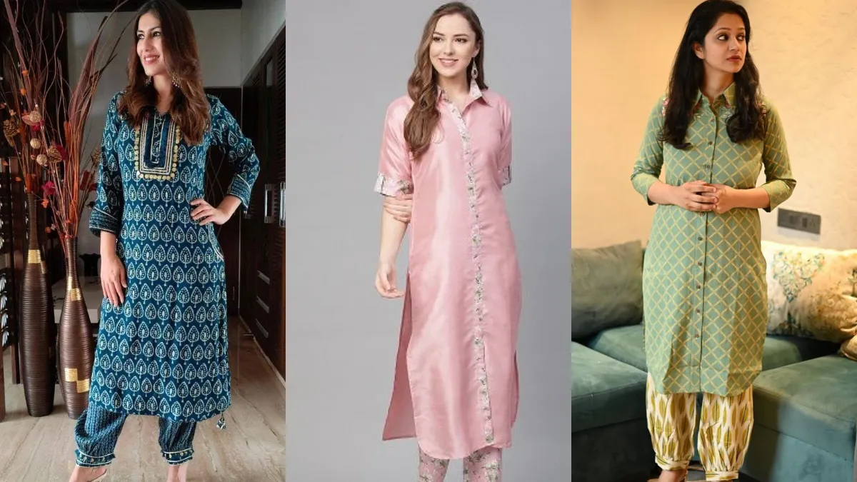 Pathani Kurta Set For Women