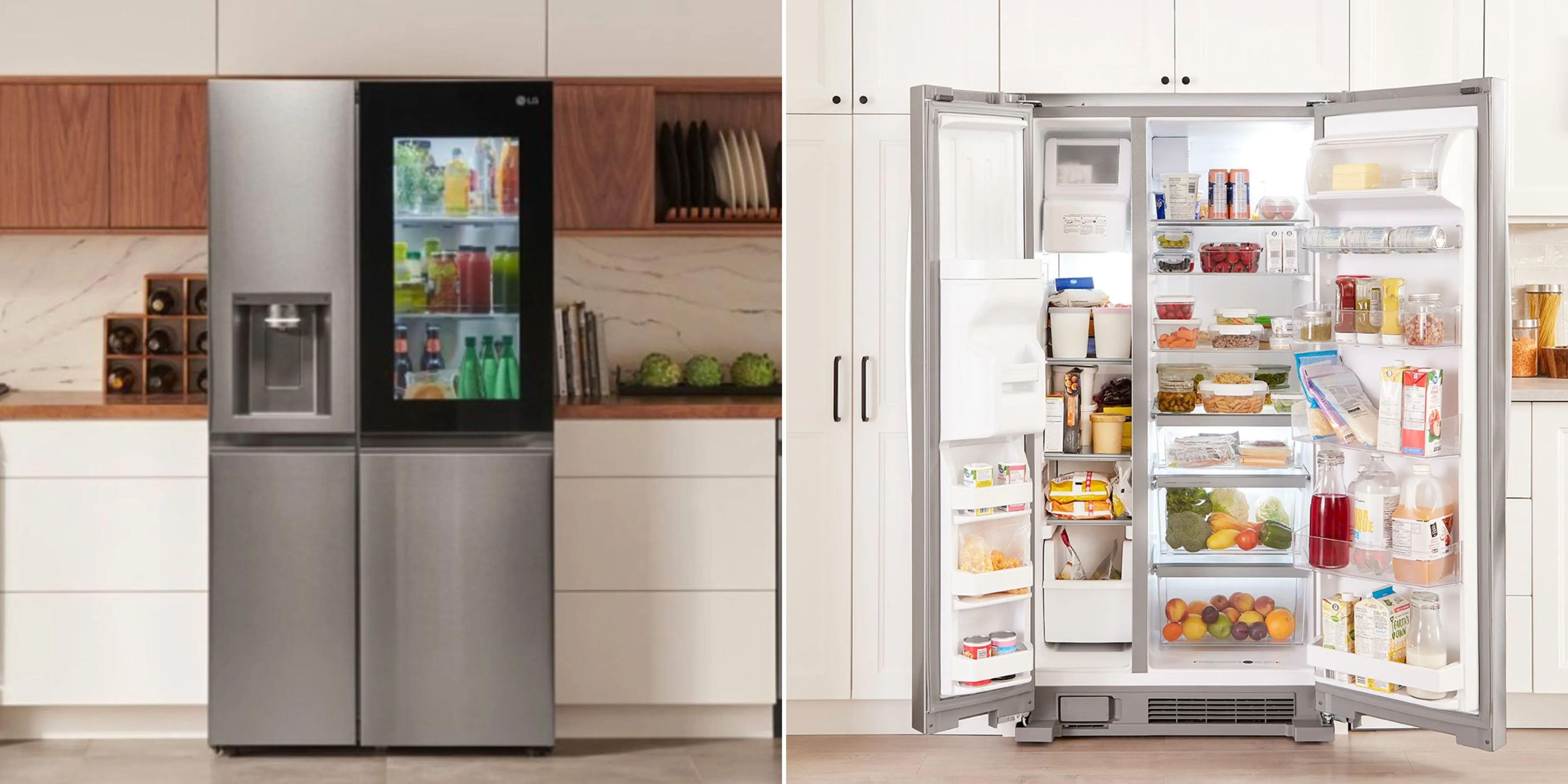बड़े परिवारों के लिए Side By Side Refrigerator