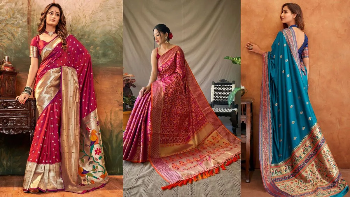 Sawan सोमवार 2025 के लिए पटोला Silk Saree 