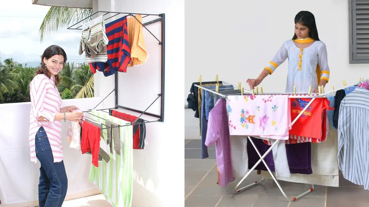 बालकनी के लिए Cloth Drying Stand