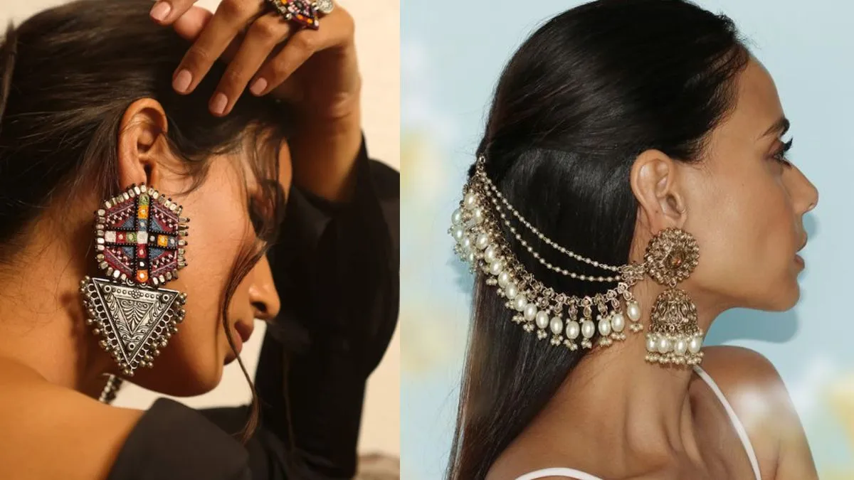 Hariyali Teej 2025 के लिए आर्टिफिशियल ईयररिंग्स