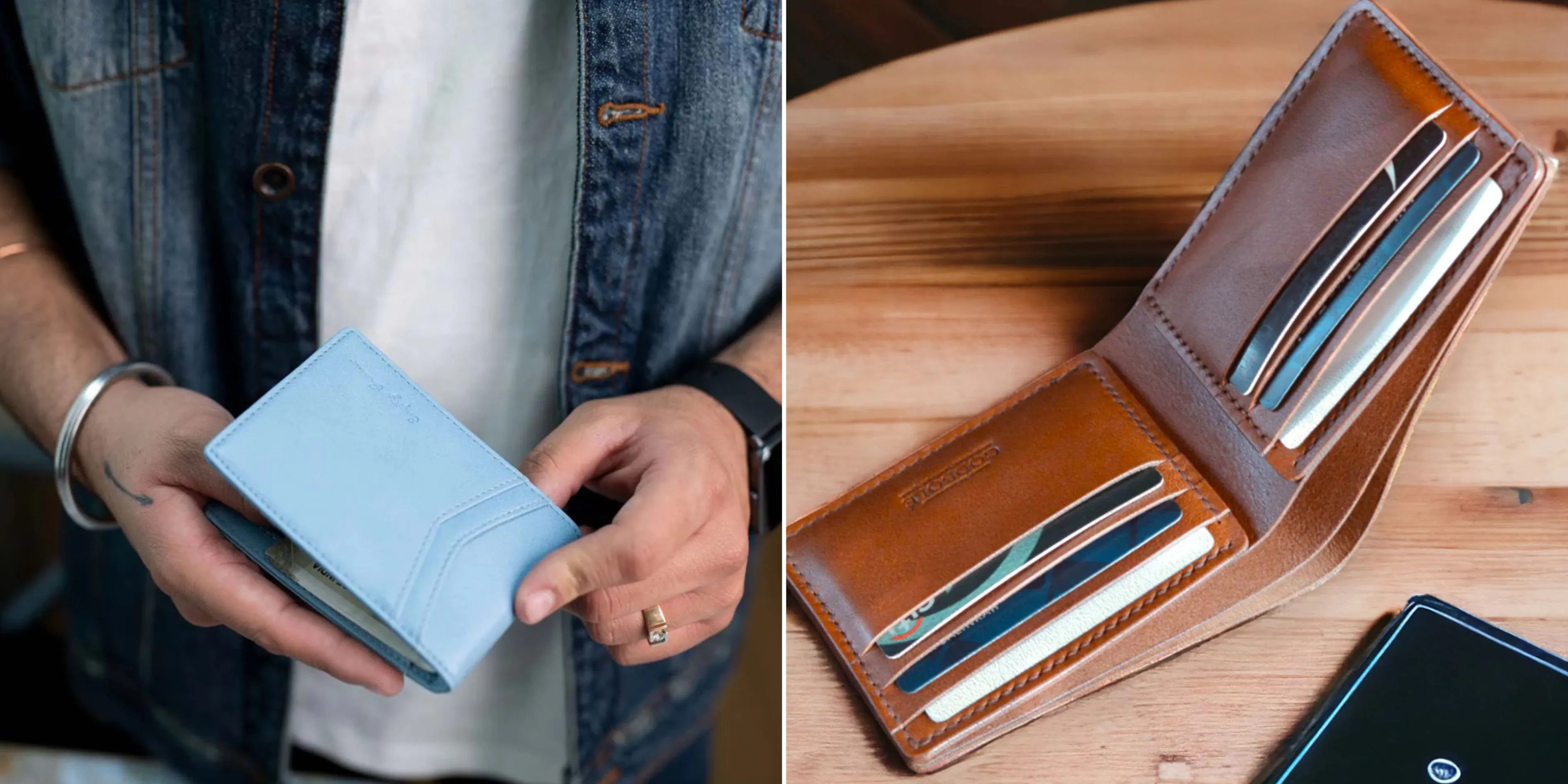 पुरुषों के लिए Leather Wallet
