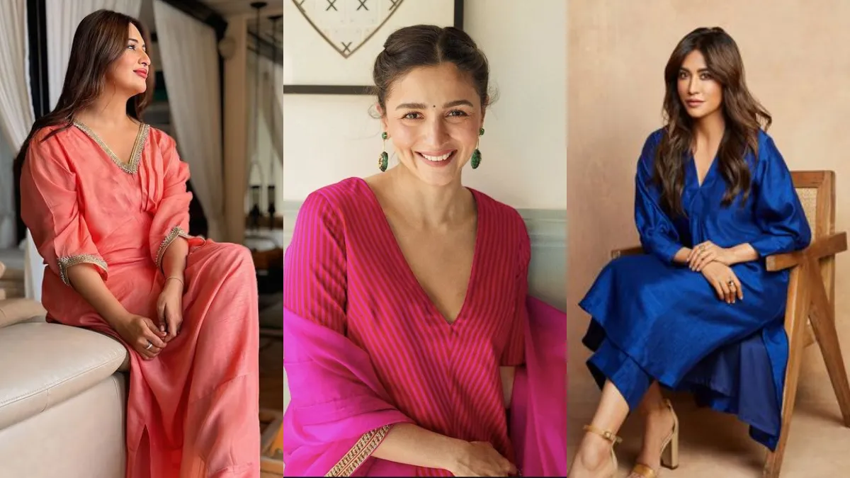 वी नेक Kurti डिजाइन्स