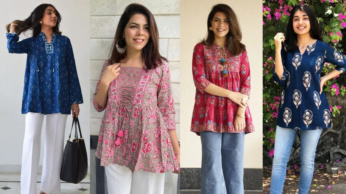 Office के लिए शॉर्ट Kurti Design