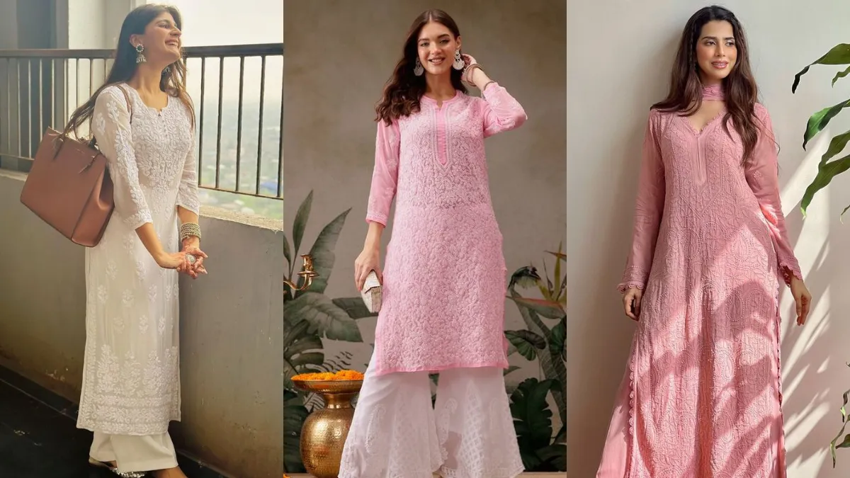 Chikankari Kurti For Women