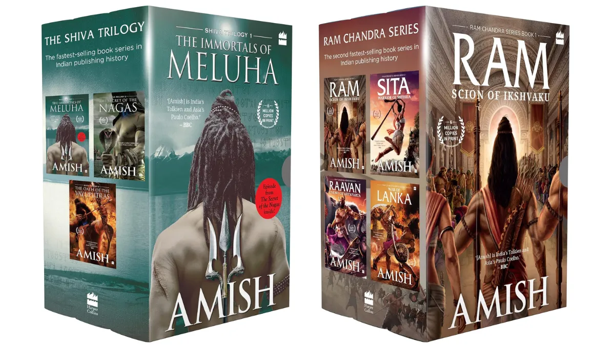 मशहूर लेखक Amish Tripathi की बुक्स 