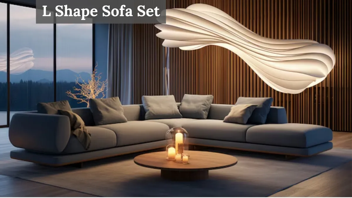 L Shape Sofa Set