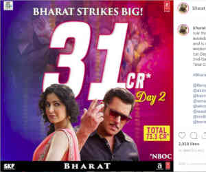 Bharat Box Office Collection day 2: तीन दिन में 100 करोड़ कमा सकती है फिल्म, तोड़े कई रिकॉर्ड
