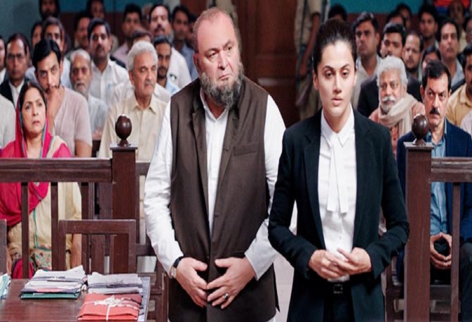 फिल्म मुल्क के एक सीन में तापसी। फोटो साभार: मिड-डे। तापसी ने की मुल्क गाने के लिए कोरियोग्राफी,जानें वजह