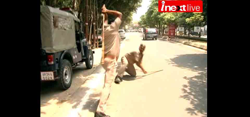 वीडियो: पुलिस के हाथों पुलिस की पिटाई