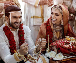 Deepveer Wedding : देखें दीपिका-रणवीर की शादी की पहली तस्वीरें, सिंधी और कोंकणी वेडिंग लुक में नजर आया ये कपल