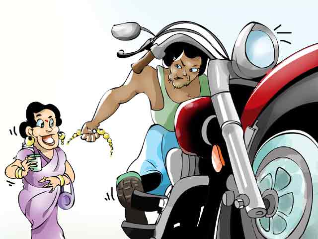 आखिर मिली कामयाबी, पांच हजार का इनामी चेन स्नैचर दबोचा