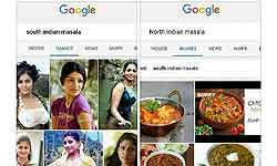 साउथ इंडियन मसाला सर्च करने पर Google पर दिखती हैं सिर्फ लड़कियां, अब भारतीय मांग रहे इसका जवाब