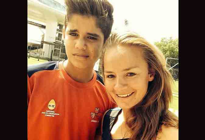 Arjun Tendulkar and Daniel Vyas