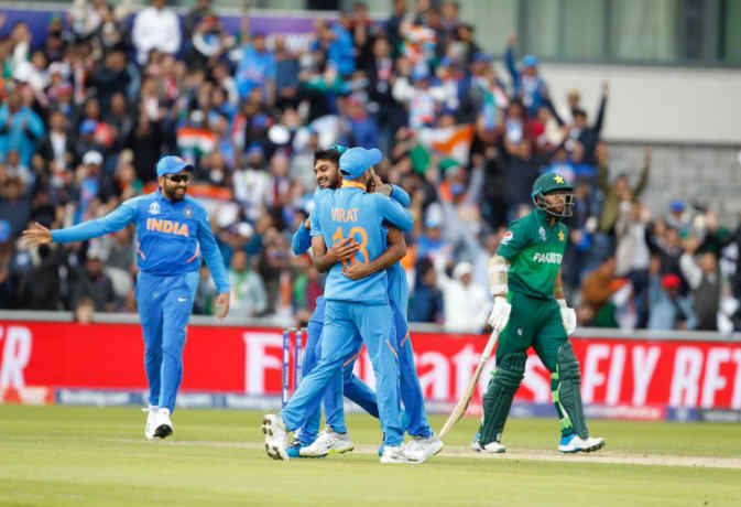 Ind vs Pak World cup 2019 : भारत ने पाकिस्तान को 89 रनों से हराया, शतकवीर रोहित शर्मा रहे जीत के हीरो