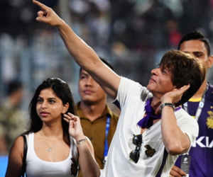 IPL 2018 : पहली बार केकेआर जीता था तो बहुत छोटी थीं सुहाना, अब इतनी बड़ी हो गईं कि पापा शाहरुख के साथ यूं मनाया जीत का जश्न