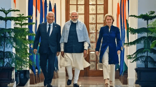 भारत और EU के बीच हुआ FTA, पीएम मोदी ने कहा- 27 देशों के साथ बड़ी डील साइन  - india eu fta signed pm modi hails mother of all deals with 27 countries