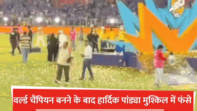 वर्ल्ड चैंपियन बनने के बाद Hardik Pandya मुश्किल में फंसे, तिरंगे के 'अपमान' का लगा आरोप