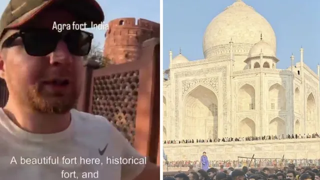 विदेशी पर्यटक बोला बहुत घिनौना है, मेरे पास शब्द नहीं है; ताजमहल के शहर ...