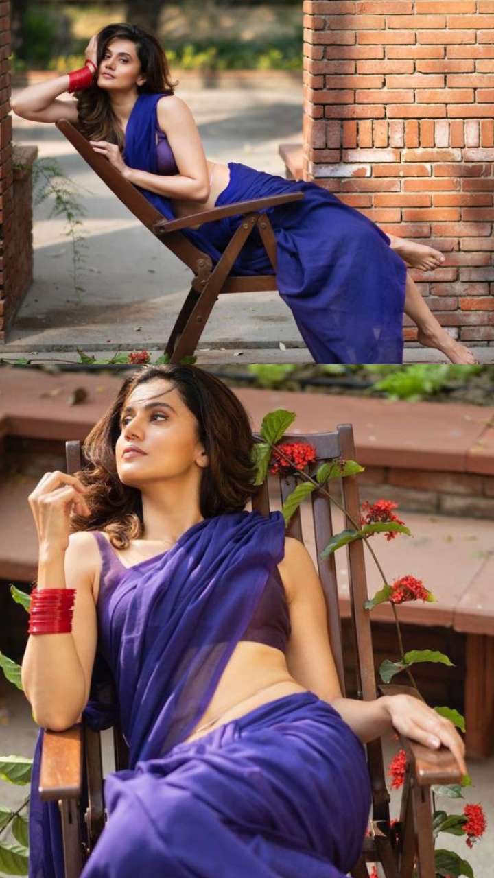 तापसी पन्नू के WOW साड़ी लुक्स