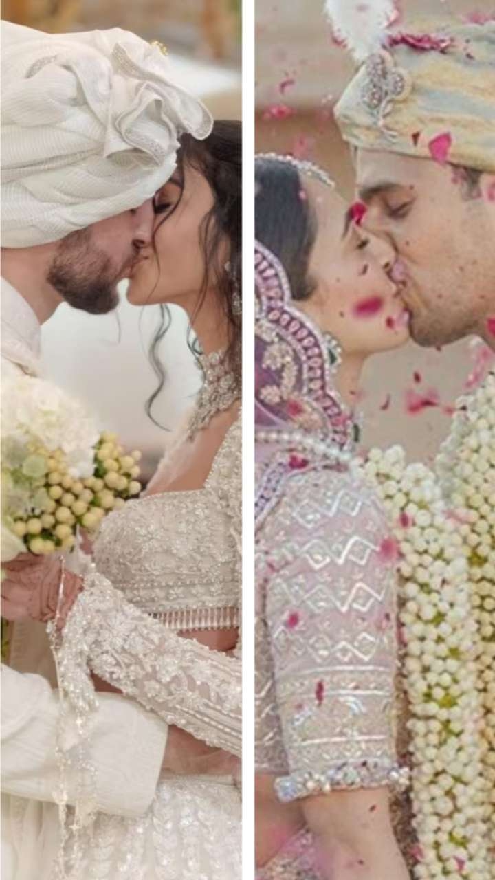 शादी के मंडप में इन सेलेब्स ने किया लिप-लॉक