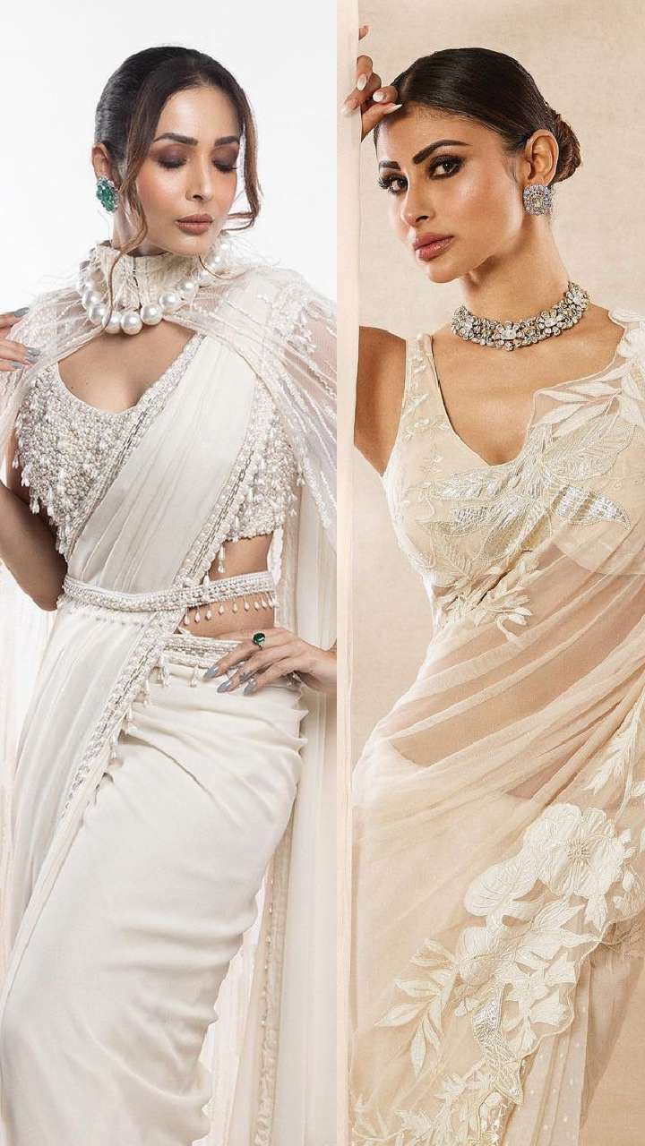 See How Bollywood & South Indian Actresses Are Going Crazy Over White Sarees  - Boldsky.com