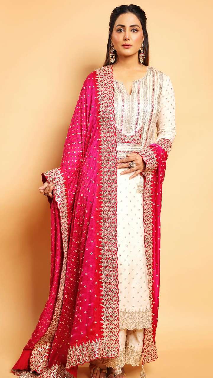 Hina Khan के 'ईद स्पेशल' ब्यूटीफुल सलवार-सूट | Hina Khan Eid Special Salwar  Suit