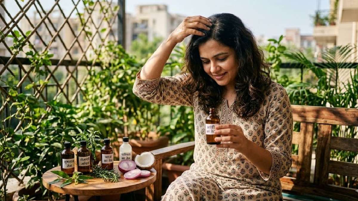 बालों की ग्रोथ के लिए हेयर ऑयल