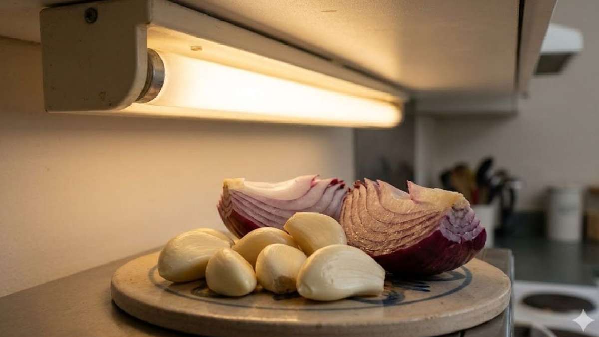 प्याज और लहसुन की तीखी महक