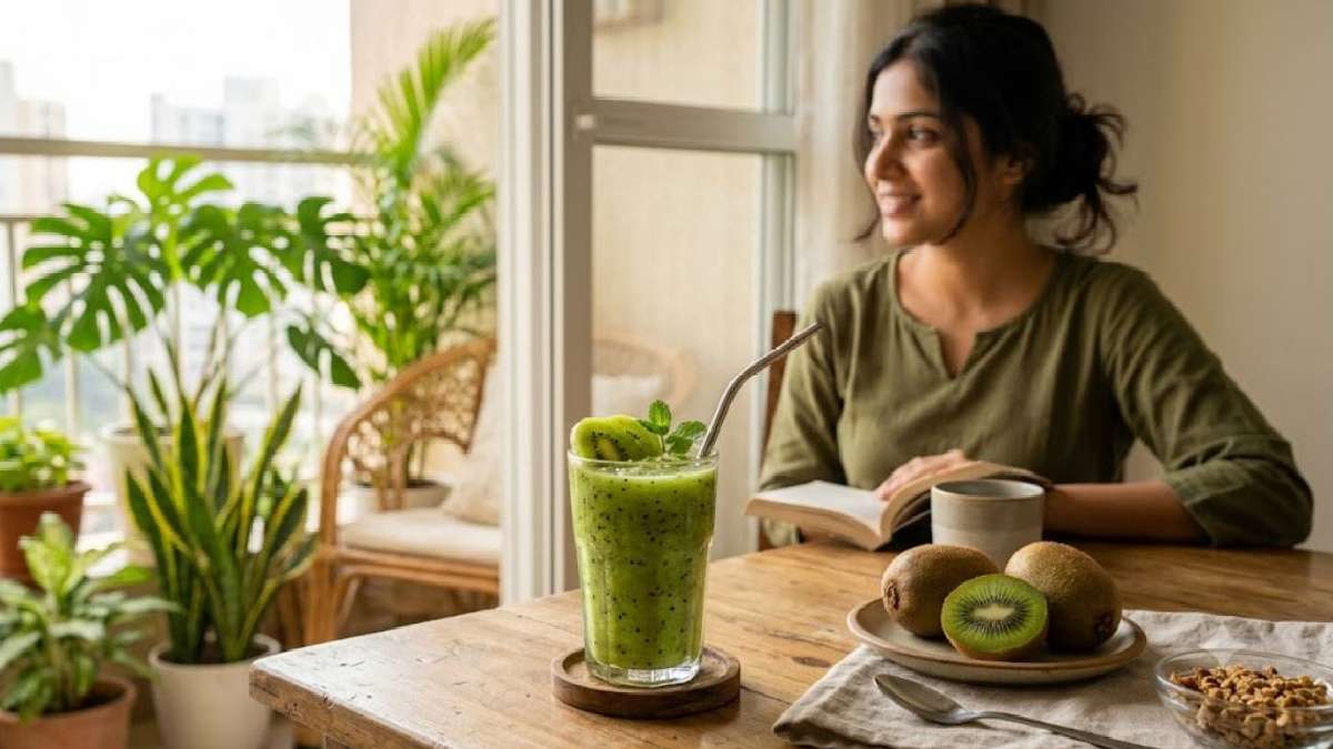 कीवी स्मूदी के साथ करें सुबह की शुरुआत