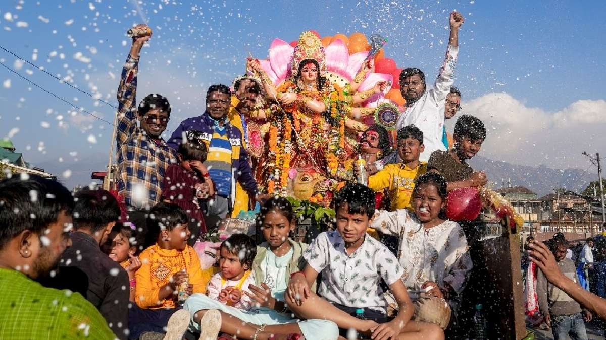 श्रीनगर में दुर्गा पूजा
